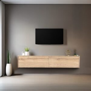 TV Meubel - massief eiken - klepsysteem