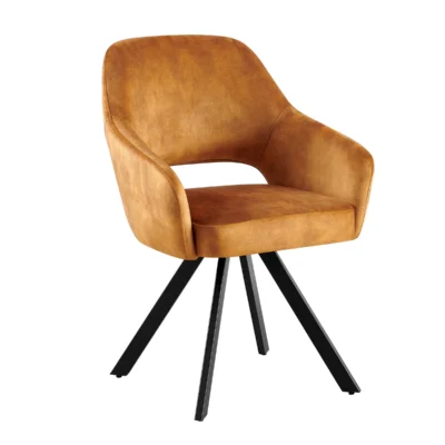 EETKAMERSTOEL EMILIE ADORE COGNAC