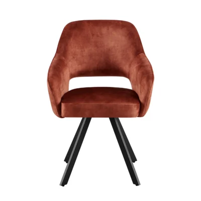 EETKAMERSTOEL EMILIE ADORE TERRACOTTA