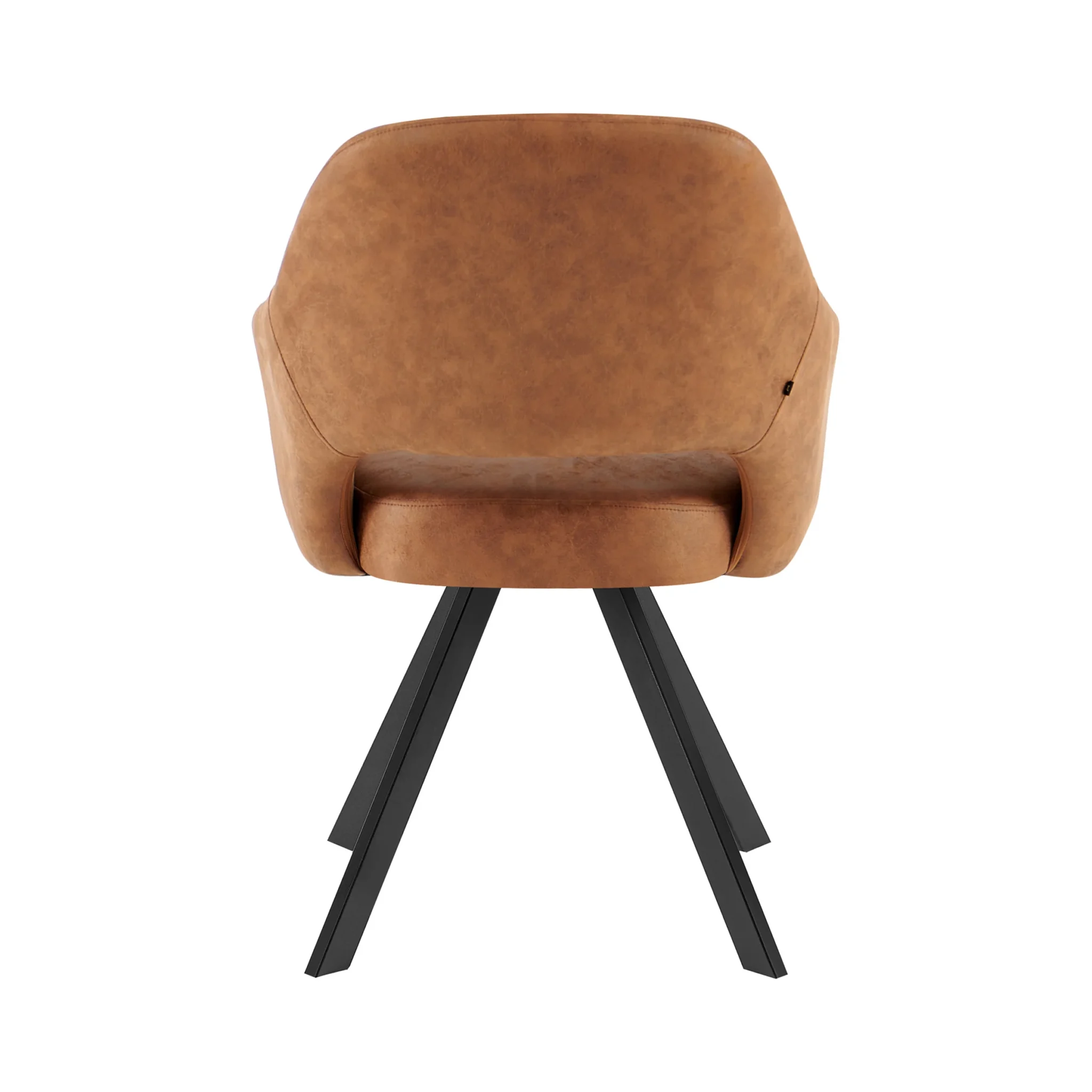 EETKAMERSTOEL EMILIE CEP COGNAC - Afbeelding 3