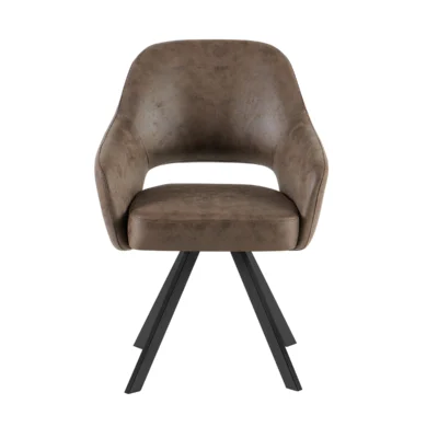EETKAMERSTOEL EMILIE CEP BRUIN
