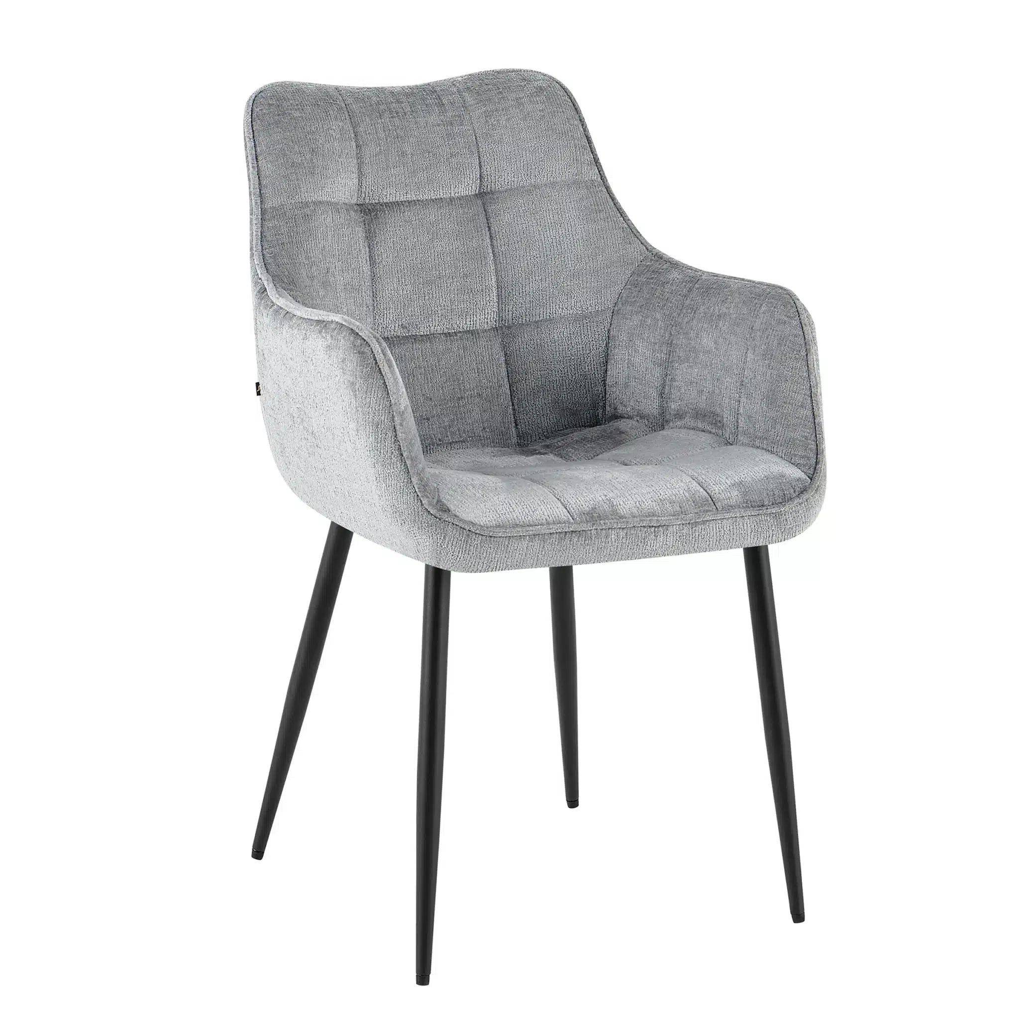 EETKAMERSTOEL LUCILLE ARM PERFECT HARMONY GRIJS - Afbeelding 2