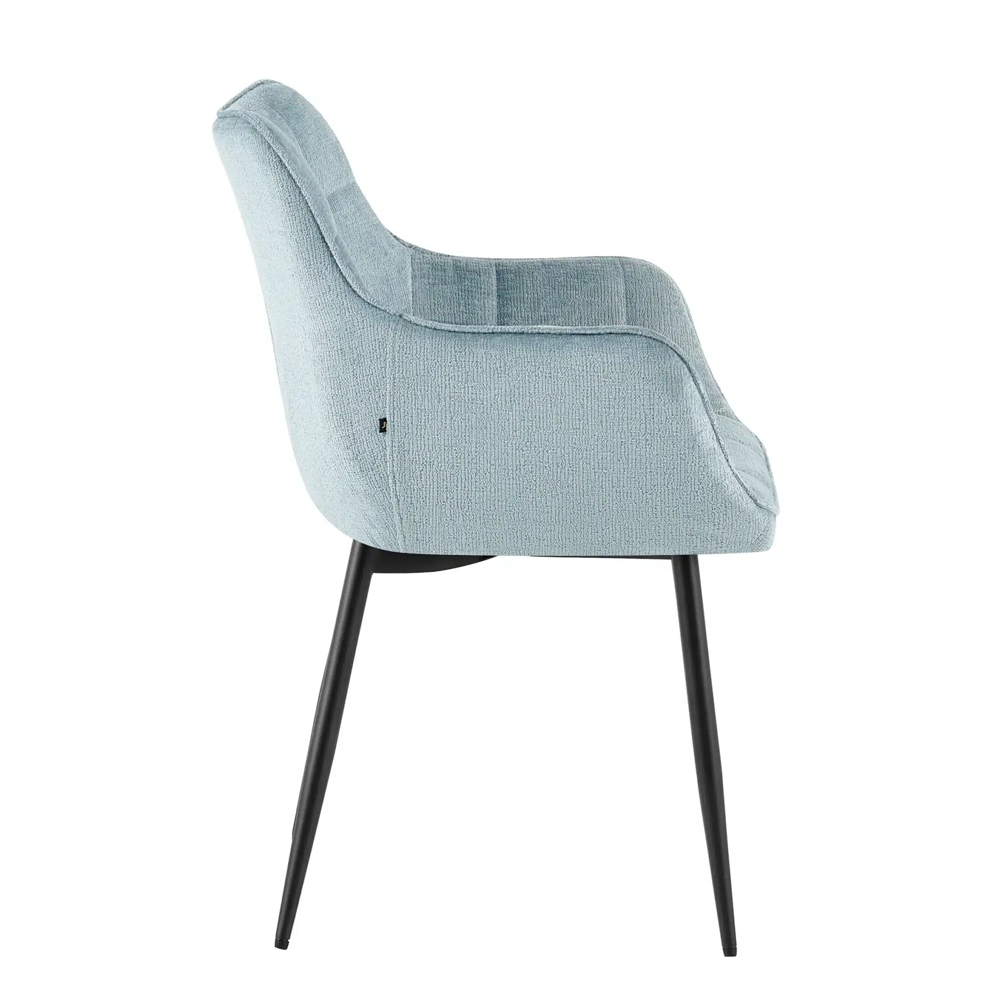 EETKAMERSTOEL LUCILLE ARM PERFECT HARMONY LICHTBLAUW - Afbeelding 3