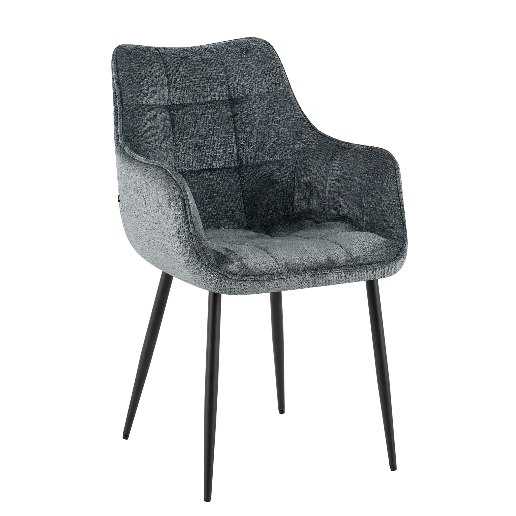 EETKAMERSTOEL LUCILLE ARM PERFECT HARMONY PETROL - Afbeelding 2