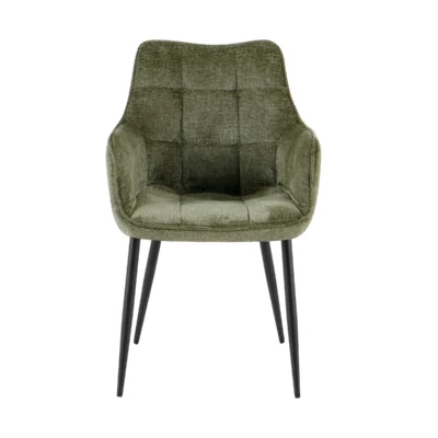 EETKAMERSTOEL LUCILLE ARM PERFECT HARMONY GROEN