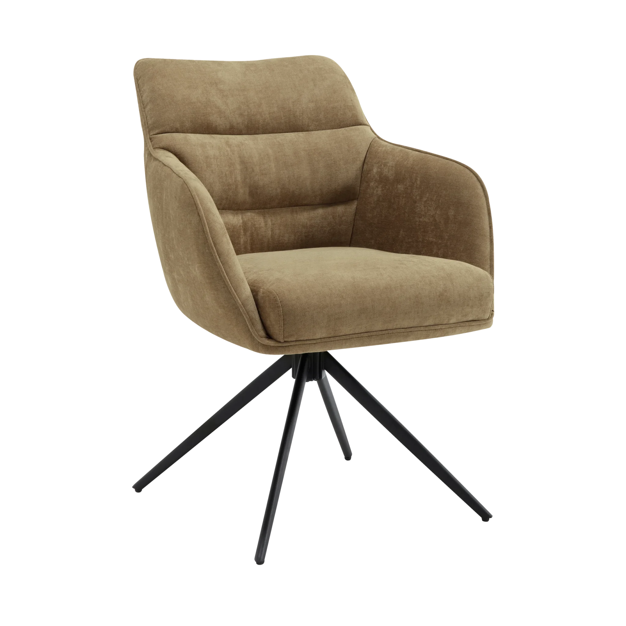 EETKAMERSTOEL DEWIN MALOY MOSGROEN - Afbeelding 2