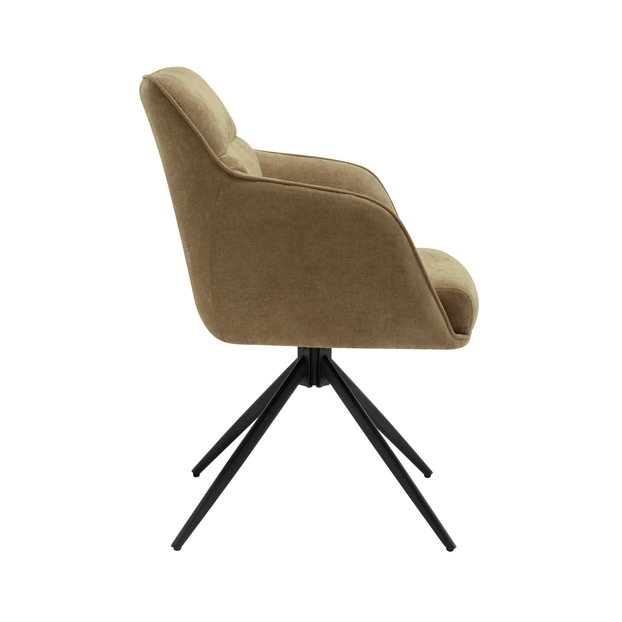 EETKAMERSTOEL DEWIN MALOY MOSGROEN - Afbeelding 4