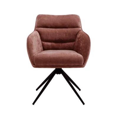 EETKAMERSTOEL DEWIN MALOY BORDEAUX ROOD