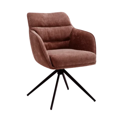 EETKAMERSTOEL DEWIN MALOY BORDEAUX ROOD