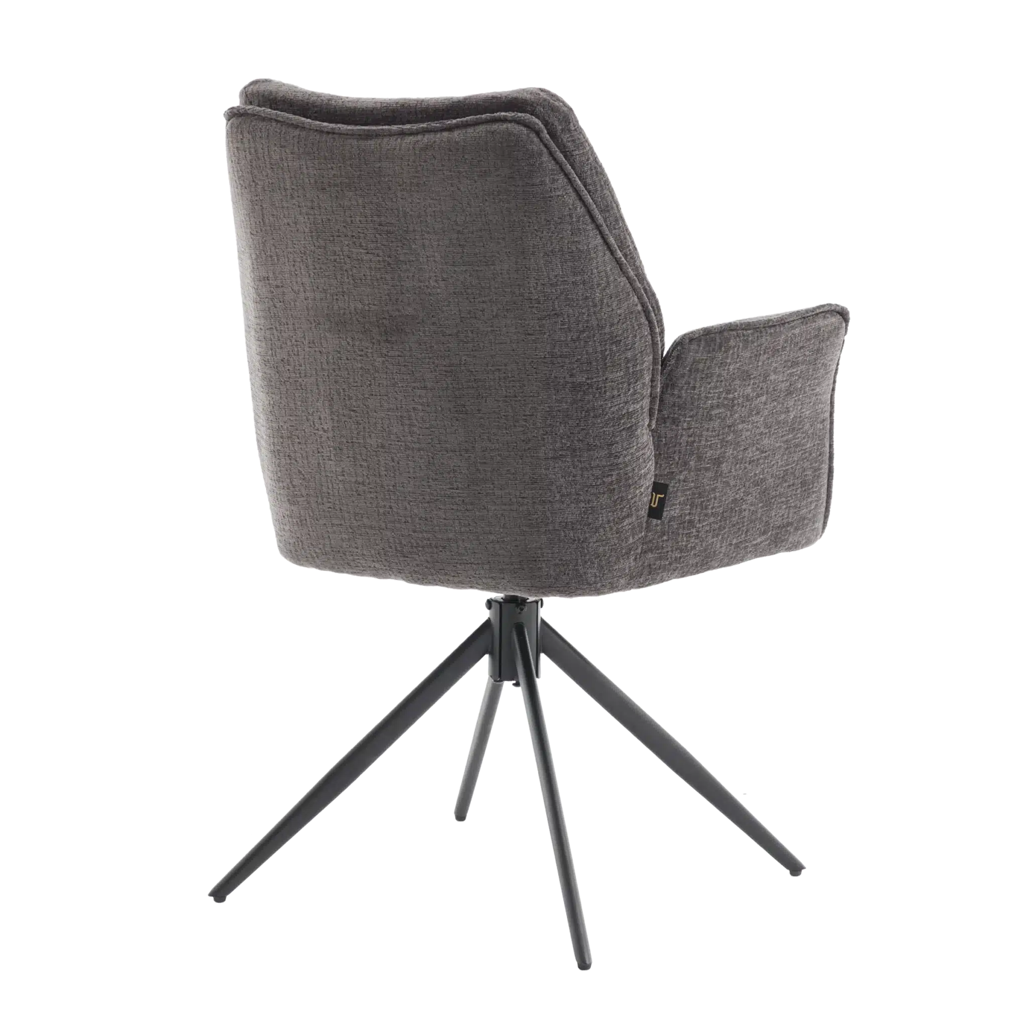 EETKAMERSTOEL SEM TRESOR DONKERGRIJS - Afbeelding 4