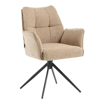 EETKAMERSTOEL SEM TRESOR LICHTBRUIN