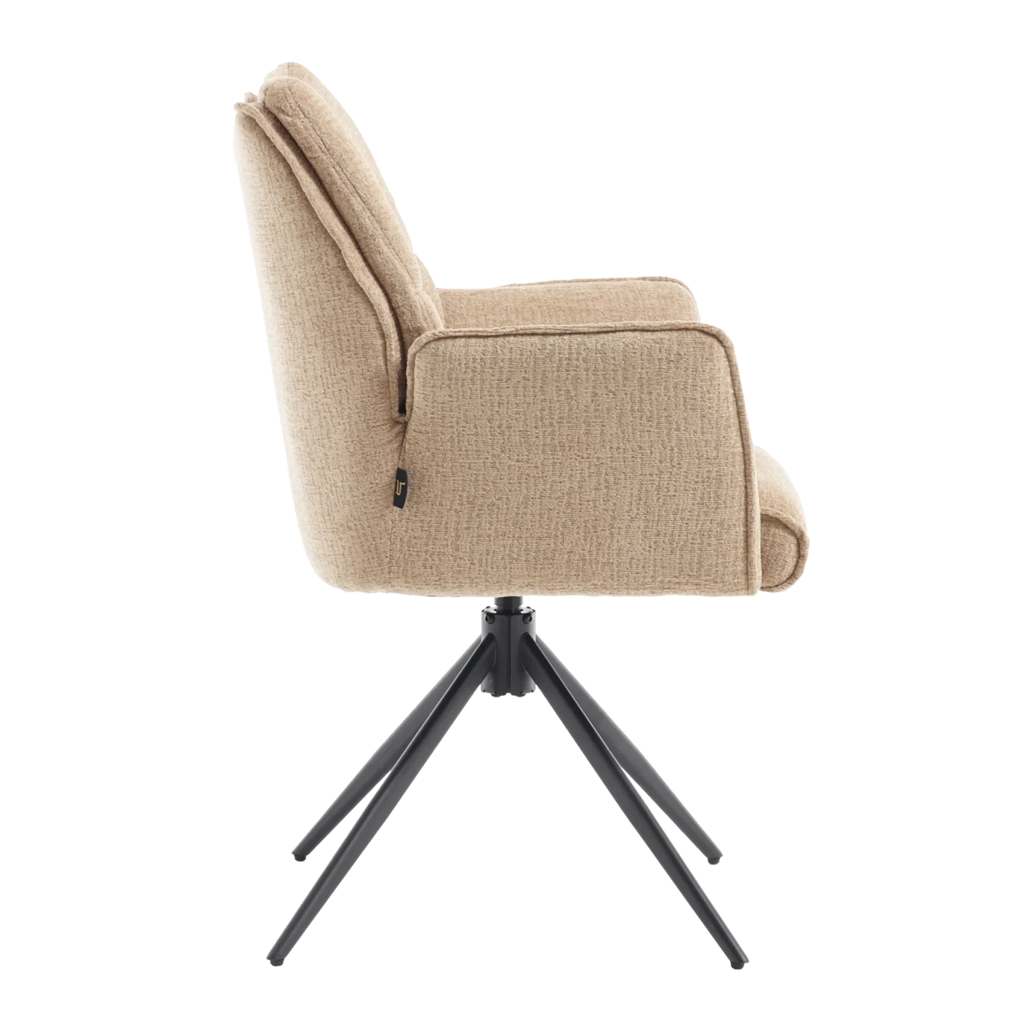 EETKAMERSTOEL SEM TRESOR LICHTBRUIN - Afbeelding 3