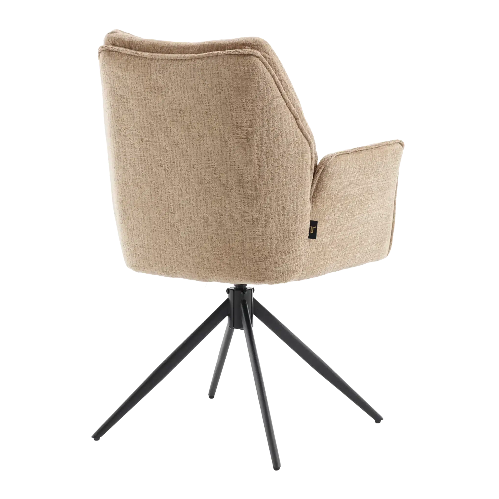 EETKAMERSTOEL SEM TRESOR LICHTBRUIN - Afbeelding 4