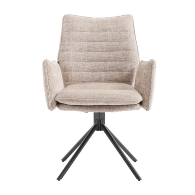 EETKAMERSTOEL TIM CREMONA TAUPE