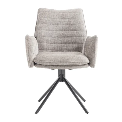 EETKAMERSTOEL TIM CREMONA BETONGRIJS