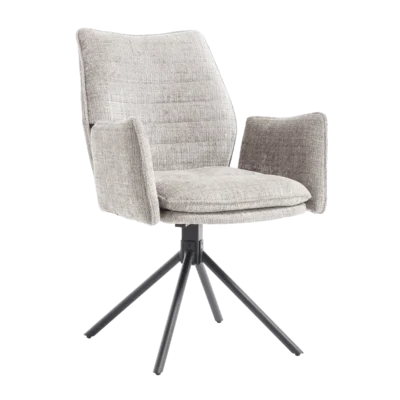 EETKAMERSTOEL TIM CREMONA BETONGRIJS