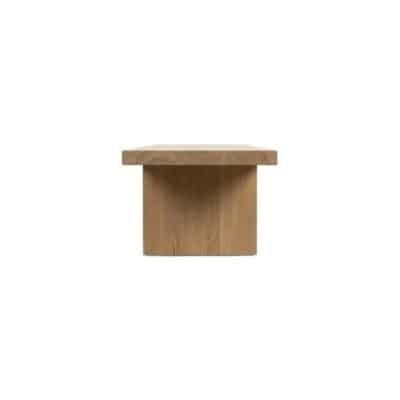 Salontafel massief eiken – japandi – rechthoekig