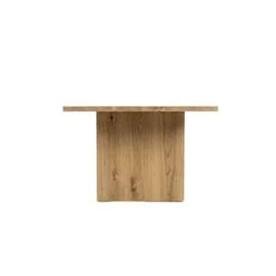 Eettafel massief eiken – japandi – rechthoekig